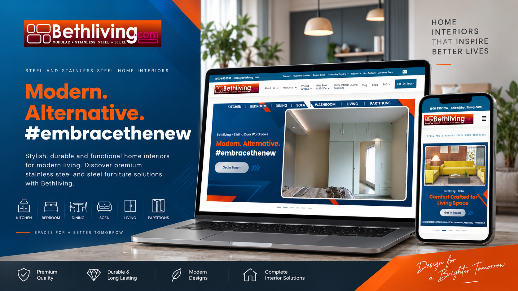 Bethliving: Scalable E-Commerce & Experience-Centre Lead Engine for Luxury Wood-Free Modular Living